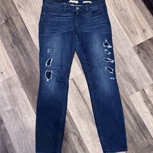 Distressed Blue Women's Jeans